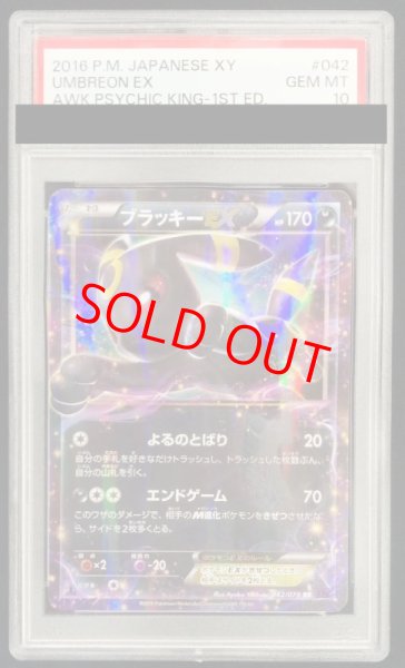 画像1: 【PSA10】ブラッキーEX (RR) {042/078} [XY10] (1)